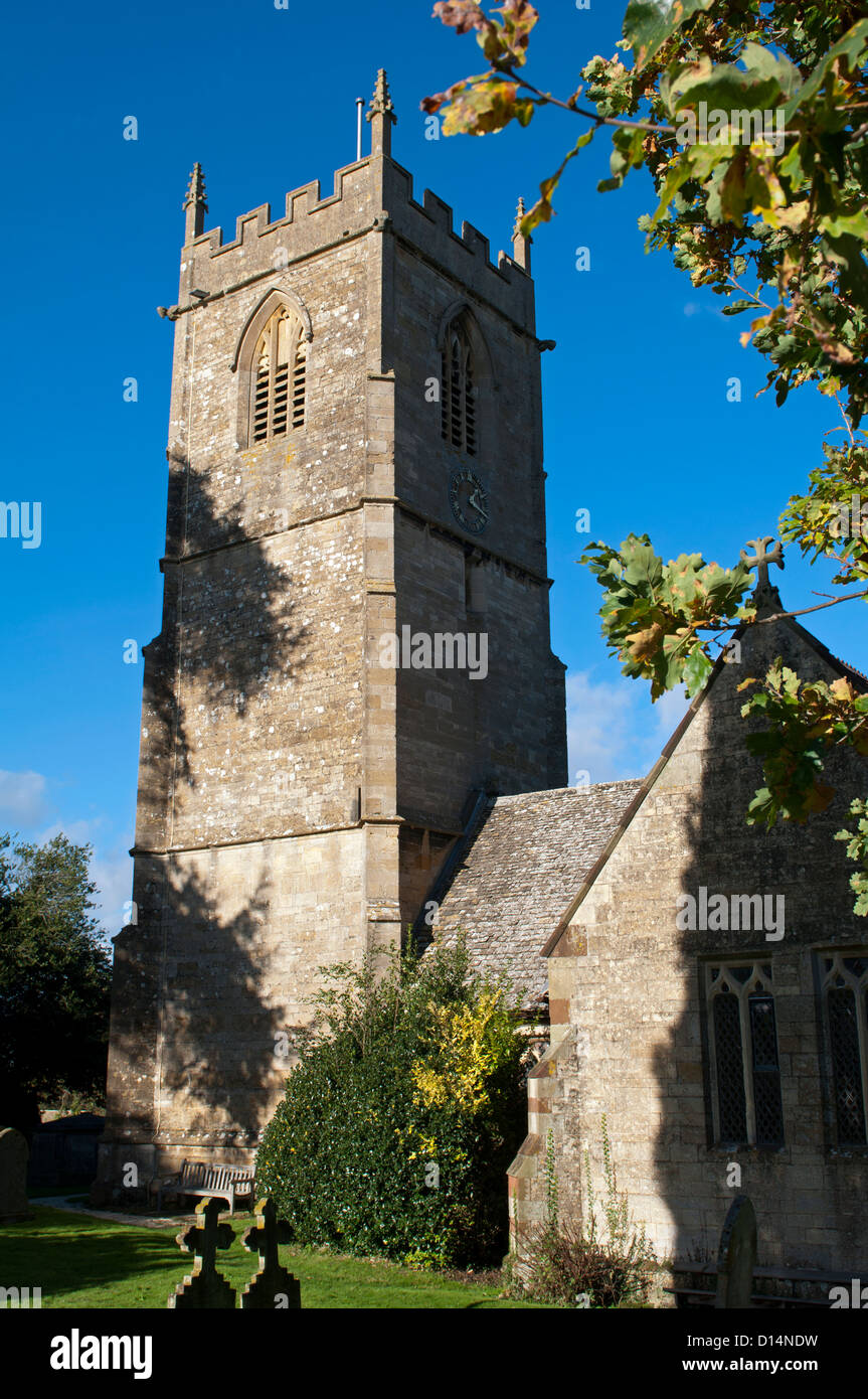 St. Peter`s Church, Little Comberton, Worcestershire, UK Stock Photo